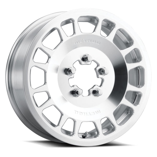 Forged Method 412 Bead Grip UTV Wheel with raw machined finish, multi-spoke design, and 1600 lb load rating for extreme off-road conditions.