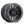 Method 415 Double Black UTV Beadlock Wheel with matte black face, gloss beadlock ring, 1600 lb rating, and aggressive multi-spoke design.