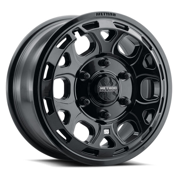 Method 416 Bead Grip UTV Wheel | Gloss Black - Dunes 2 Dezert SXS