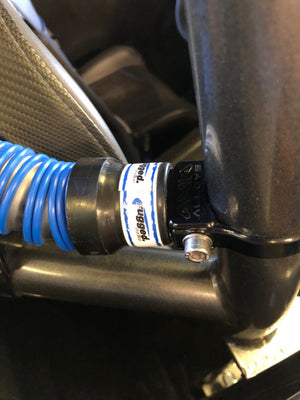 Helmet Race Air Pumper Hose Plug Mount - Dunes 2 Dezert SXS