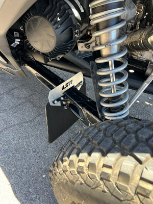Can-Am Maverick R Trailing Arm Mud Flap Kit - Dunes 2 Dezert SXS