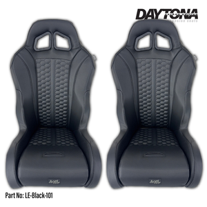 Limited Edition Black Daytona 101 Suspension Seats | UTV - Dunes 2 Dezert SXS