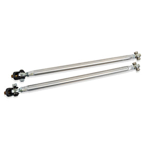 LM UTV Can-Am Maverick X3 DS Tie Rods 64" Heim, complete kit in machine finish