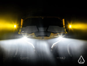 Assault Industries Nighthawk G2 yellow lens installed view