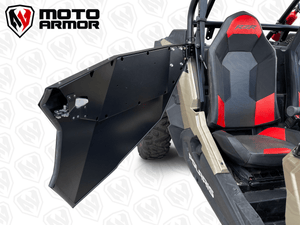 Moto Armor Aluminum Doors for Polaris RZR XP 1000, XP Turbo, and Turbo S (2 Seat, 2014–2023) – High Clearance, Flush Mount, Heavy-Duty Aluminum