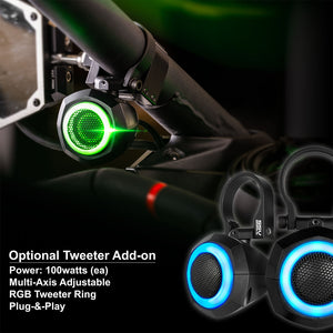 Polaris RZR V-Spec 3-Speaker Plug-&-Play Audio Kit w/ JVC | SSV Works