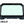 Black glass windshield with hand wiper and vents for Polaris RZR 900, 1000, XP Turbo (2014–2020)