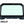 Black glass windshield with hand wiper and vents for Polaris RZR 900, 1000, XP Turbo (2014–2020)