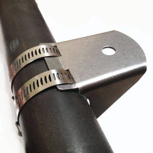 Stainless Steel Roll Bar Antenna Mount – Clamp-On - Dunes 2 Dezert SXS