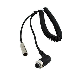 Nexus Panel Mount Male PTT – Coil Cord, 1/2" Hole - Dunes 2 Dezert SXS