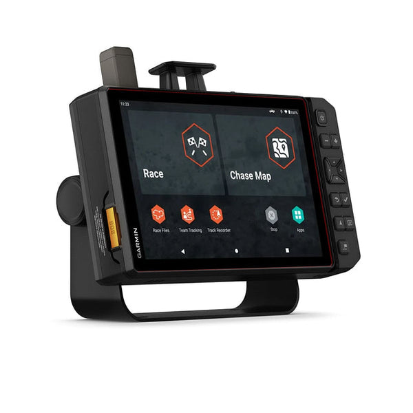 Garmin Tread XL Baja 10-inch off-road GPS navigator with team tracking and custom race notes.