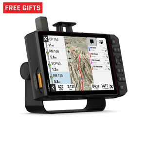 Garmin Tread XL Baja 10-inch off-road GPS navigator with team tracking and custom race notes.