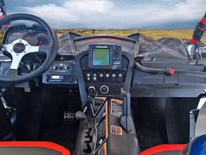 Can-Am Maverick Icom Radio & Intercom Bracket - Dunes 2 Dezert SXS