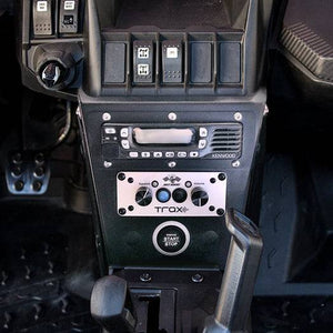 Can-Am X3 Pillar Radio and Intercom Bracket - Dunes 2 Dezert SXS