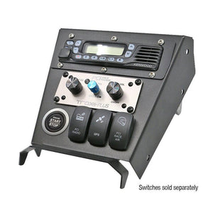 Can-Am X3 Pillar Radio and Intercom Bracket - Dunes 2 Dezert SXS