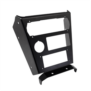 Can-Am X3 Pillar Radio and Intercom Bracket - Dunes 2 Dezert SXS
