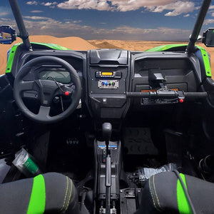 Teryx KRX 1000 Radio & Intercom Dash Mount Bracket - Dunes 2 Dezert SXS
