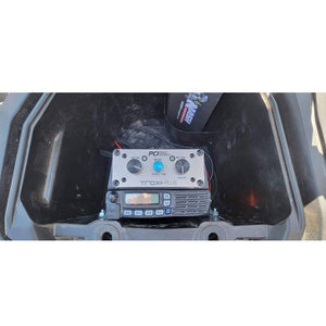 Universal Flat Mount Bracket – PCI Intercom & Icom/Kenwood - Dunes 2 Dezert SXS