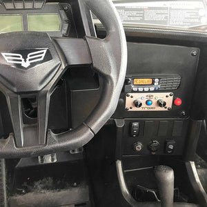 Wildcat XX Radio & Intercom Mounting Bracket - Dunes 2 Dezert SXS