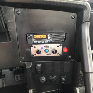 Wildcat XX Radio & Intercom Mounting Bracket - Dunes 2 Dezert SXS