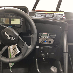 Wildcat XX Radio & Intercom Mounting Bracket - Dunes 2 Dezert SXS