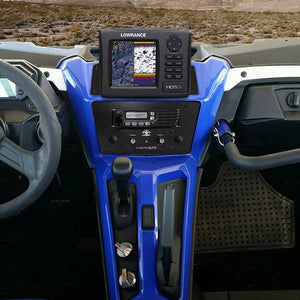 Yamaha YXZ Radio & Intercom Mounting Bracket - Dunes 2 Dezert SXS