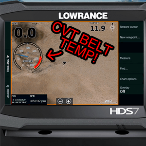 Infrared CVT Belt Temp Sensor for Lowrance GPS - Dunes 2 Dezert SXS