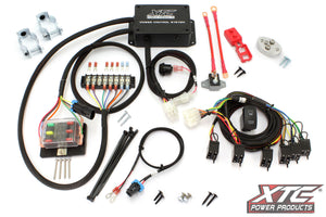 Can-Am Maverick X3 6 switch power control system featuring plug and play wiring and 2-channel built-in strobe light rocker switch