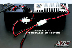 Polaris RZR plug-and-play radio intercom power switch system with LED switch and sealed fuses by XTC Power Products