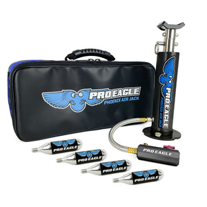 Pro Eagle Phoenix CO2 air jack for universal lightweight UTV trail lifting