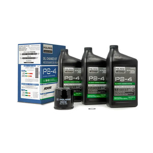 Polaris OEM PS-4 5W-50 Oil Change Kit | Full Synthetic - Dunes 2 Dezert SXS