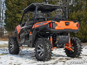 SuperATV Polaris General High Clearance 1.5" Rear Offset A-Arms, mounted view
