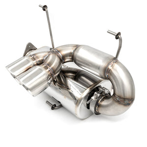 Bikeman RZR PRO-R 3" Dual Tip Exhaust – Turbo Ready - Dunes 2 Dezert SXS