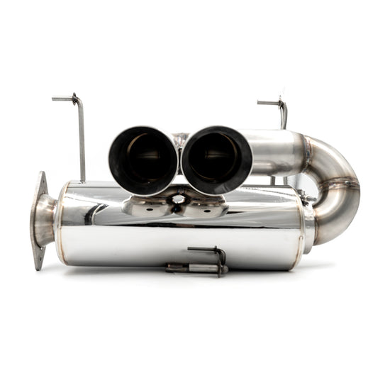 Bikeman RZR PRO-R 3" Dual Tip Exhaust – Turbo Ready - Dunes 2 Dezert SXS