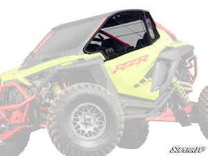 SuperATV Polaris RZR Pro R Hard Cab Upper Doors, front view