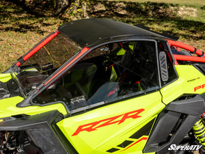 SuperATV Polaris RZR Pro R Hard Cab Upper Doors, angle view