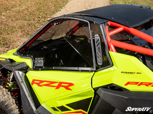 SuperATV Polaris RZR Pro R Hard Cab Upper Doors, profile view