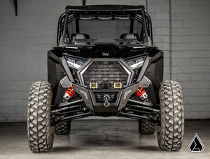 Assault Industries RZR Pro XP Winch-Ready Aluminum Bumper, mounted view