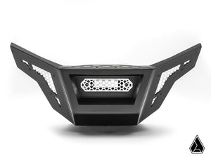 Assault Industries RZR Pro XP Winch-Ready Aluminum Bumper, close-up view