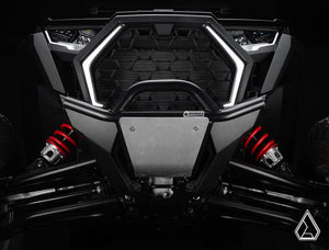 Assault Industries Polaris RZR Pro XP Battle Cry Front Bumper, angle view