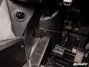 Polaris RZR Pro XP in-dash heater defrosting the windshield