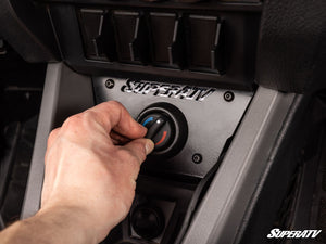 Polaris RZR Pro XP cab heater ducting and vents behind the dash