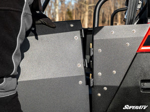 SuperATV Polaris Ranger 150 Aluminum Doors, installed view