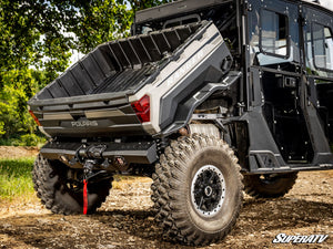 SuperATV Polaris Ranger 1000 / XP 1000 / Kinetic Rear Winch Bumper, profile view