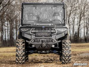 SuperATV Polaris Ranger 1000 / XP 1000 Low-Profile Front Bumper, angle view