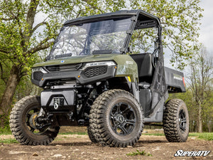 SuperATV Polaris Ranger 500 High-Clearance 1-5/8" Forward Lower A-Arms, mounted view
