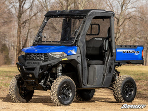SuperATV Polaris Ranger SP 570 High-Clearance Forward Offset Lower A-Arms, installed view