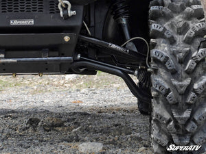 SuperATV Polaris Ranger Full-Size 500 High Clearance 1" Forward A-Arms, installed view