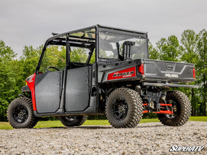 SuperATV Polaris Ranger XP 570 Crew HDPE Half Doors, installed view