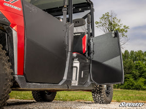 SuperATV Polaris Ranger XP 570 Crew HDPE Half Doors, cab view